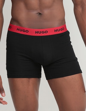 Set Bóxer Brief HUGO De Algodón Para Hombre 3 Piezas