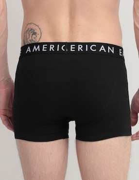 Set bóxer trunk American Eagle de algodón para hombre 3 piezas