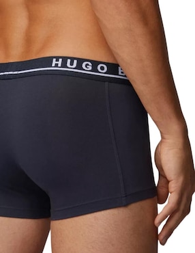 Set bóxer trunk HUGO BOSS de algodón para hombre 3 piezas