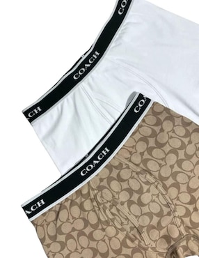 Set bóxer brief Coach de algodón para hombre 2 piezas