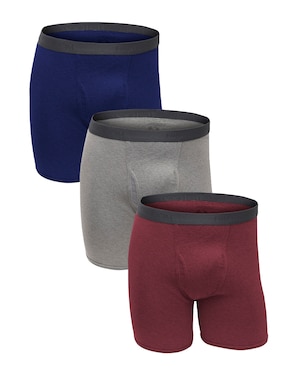Set bóxer brief Fruit Of The Loom de algodón para hombre 3 piezas