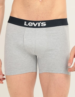 Set Bóxer Brief Levi's De Algodón Para Hombre 3 Piezas