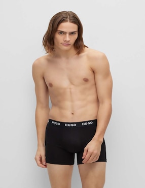 Set bóxer hugo de algodón para hombre 3 piezas