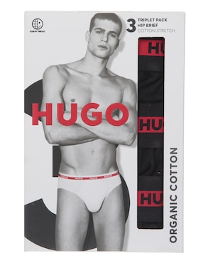 Set trusa hugo de algodón para hombre 3 piezas