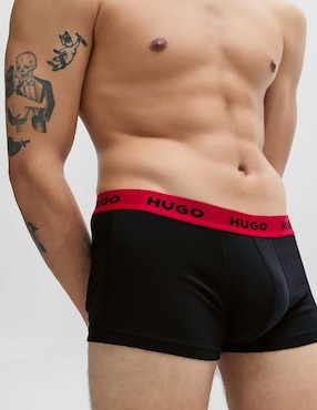 Set bóxer HUGO de algodón para hombre 3 piezas