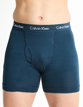 Set Bóxer Brief Calvin Klein De Algodón Para Hombre 3 Piezas