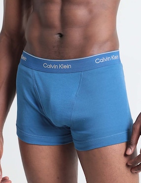 Set Bóxer Trunk Calvin Klein De Algodón Para Hombre 3 Piezas