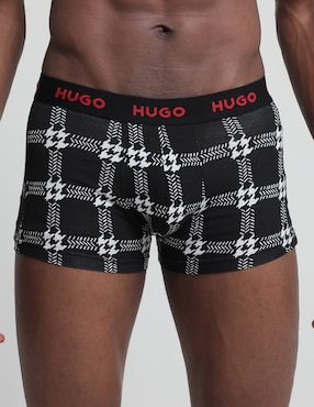 Set Bóxer Trunk HUGO De Algodón Para Hombre 3 Piezas