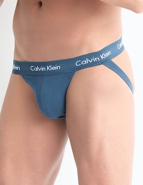 Set Suspensorio Calvin Klein De Algodón Para Hombre 3 Piezas