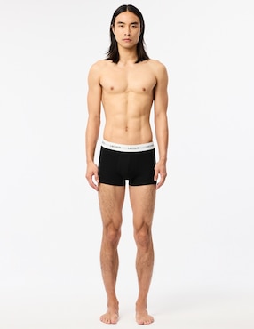 Set bóxer brief Lacoste de algodón para hombre 3 piezas