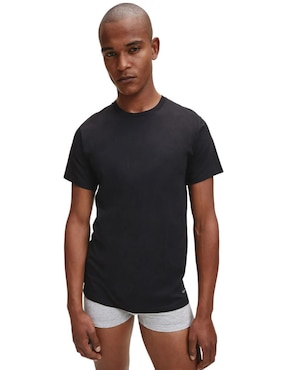 Set Camiseta Calvin Klein Cuello Redondo Para Hombre