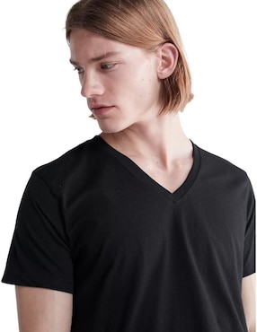 Set camiseta Calvin Klein cuello V para hombre