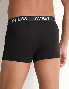 Set bóxer trunk GUESS de algodón para hombre 3 piezas