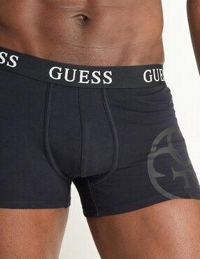 Set bóxer trunk GUESS de algodón para hombre 3 piezas