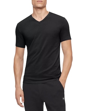 Set Camiseta Calvin Klein Cuello V Para Hombre