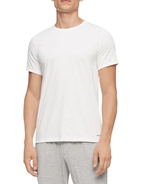 Set Camiseta Calvin Klein Cuello Redondo Para Hombre