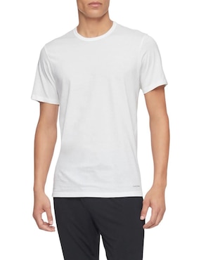 Set Camiseta Calvin Klein Cuello Redondo Para Hombre