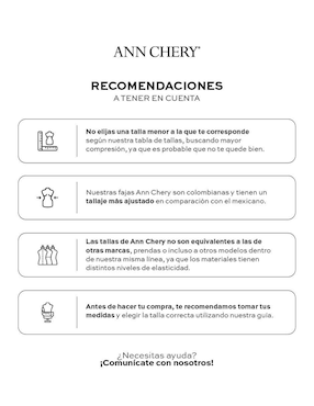 Moldeador de cintura ann chery con compresión alta para hombre