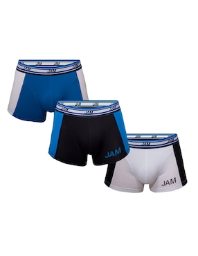 Set Bóxer Trunk Jam Para Hombre 3 Piezas