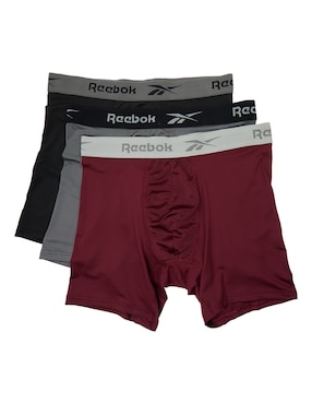 Set bóxer brief Reebok para hombre 3 piezas