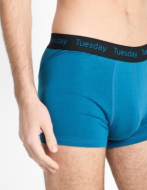 Set bóxer trunk That's It de algodón para hombre 7 piezas