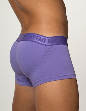 Set de bóxer trunk Rounderbum de algodón para hombre 5 piezas