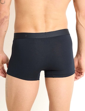 Set bóxer trunk de algodón para hombre 3 piezas
