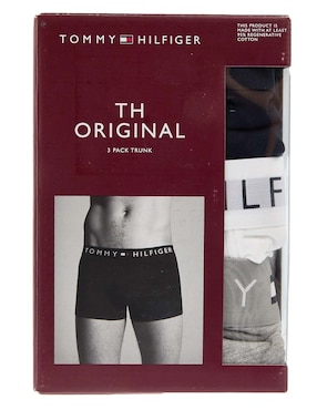 Set bóxer trunk de algodón para hombre 3 piezas