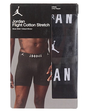 Set de bóxer brief Jordan de algodón para hombre 3 piezas