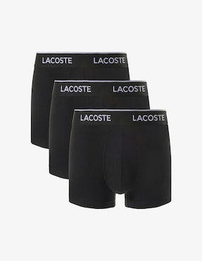 Set bóxer brief Lacoste de algodón para hombre 3 piezas