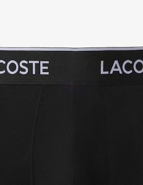 Set bóxer brief Lacoste de algodón para hombre 3 piezas
