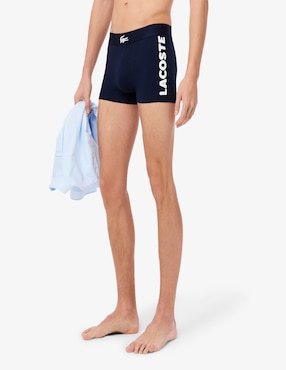 Set bóxer trunk Lacoste de algodón para hombre 3 piezas