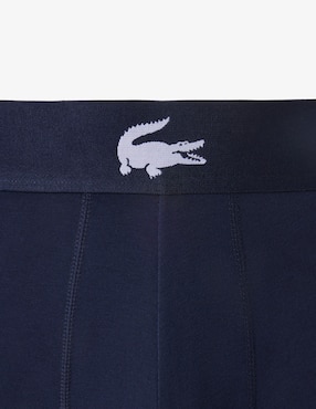 Set bóxer trunk Lacoste de algodón para hombre 3 piezas