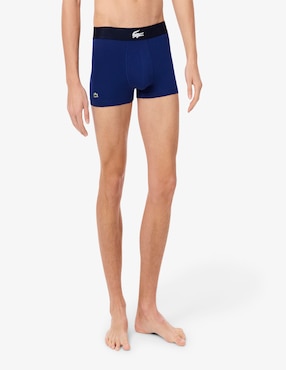 Set bóxer trunk Lacoste de algodón para hombre 3 piezas