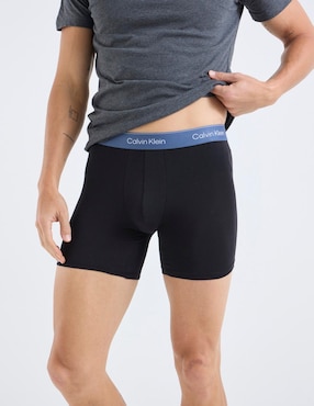 Bóxer brief Calvin Klein de algodón para hombre 3 piezas