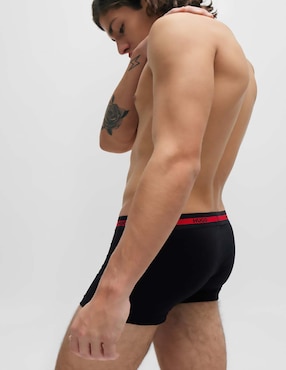 Bóxer HUGO de algodón para hombre 3 piezas