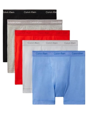 Bóxer brief Calvin Klein de algodón para hombre 5 piezas