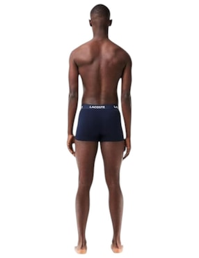 Bóxer trunk Lacoste de algodón para hombre 3 piezas
