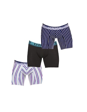 Set bóxer Mundo Unico para hombre 3 piezas