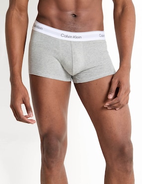 Set bóxer trunk Calvin Klein de algodón para hombre 3 piezas