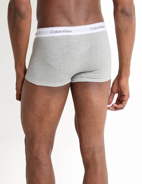 Set bóxer trunk Calvin Klein de algodón para hombre 3 piezas