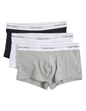 Set bóxer trunk Calvin Klein de algodón para hombre 3 piezas