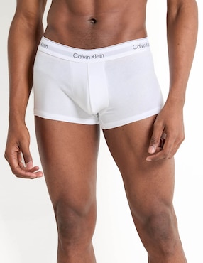 Set bóxer trunk Calvin Klein de algodón para hombre 3 piezas
