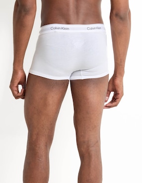 Set bóxer trunk Calvin Klein de algodón para hombre 3 piezas