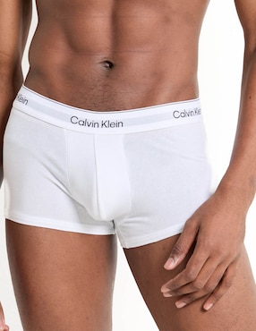 Set bóxer trunk Calvin Klein de algodón para hombre 3 piezas