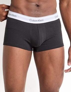 Set bóxer trunk Calvin Klein de algodón para hombre 3 piezas