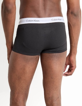 Set bóxer trunk Calvin Klein de algodón para hombre 3 piezas