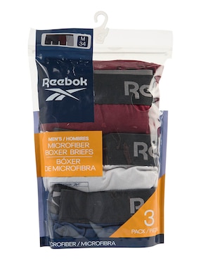 Set bóxer Reebok para hombre 3 piezas
