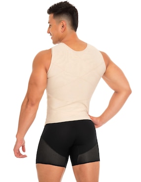 Camiseta tipo faja Estiliza Fajas Colombianas con compresión alta para hombre