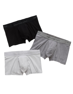 Bóxer brief American Eagle de algodón para hombre 3 piezas